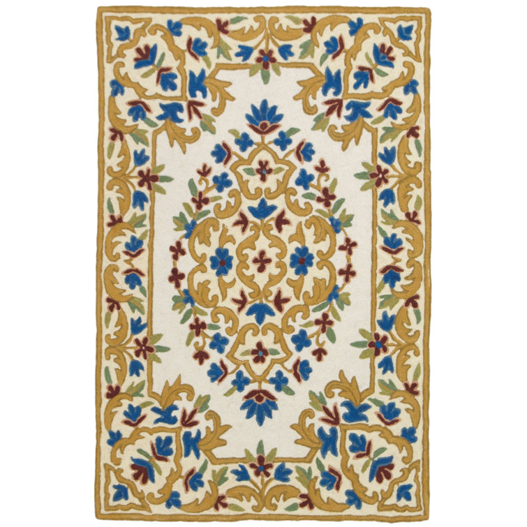 Rosalind Wheeler Danity 1 Blue/Brown/Beige Area Rug Wayfair.co.uk